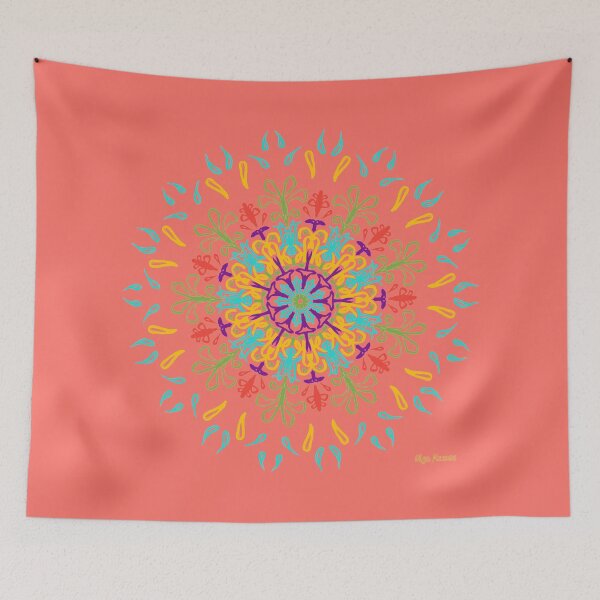 Item preview, Joxer or First Rains (Coral) designed and sold by olgaramos.