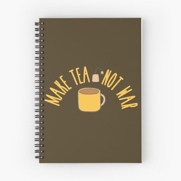 Item preview, Make Tea Not War for Tea Drinkers designed and sold by awkwarddesignco.