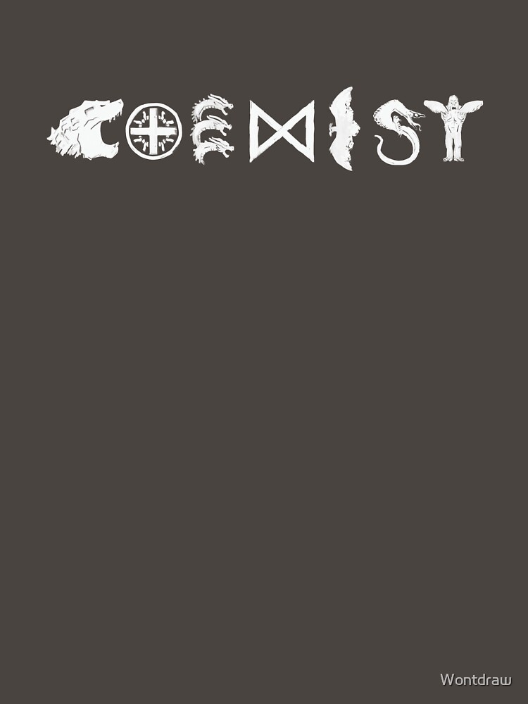 Thumbnail 7 of 7, Classic T-Shirt, Coexist Titans (white) designed and sold by Wontdraw.