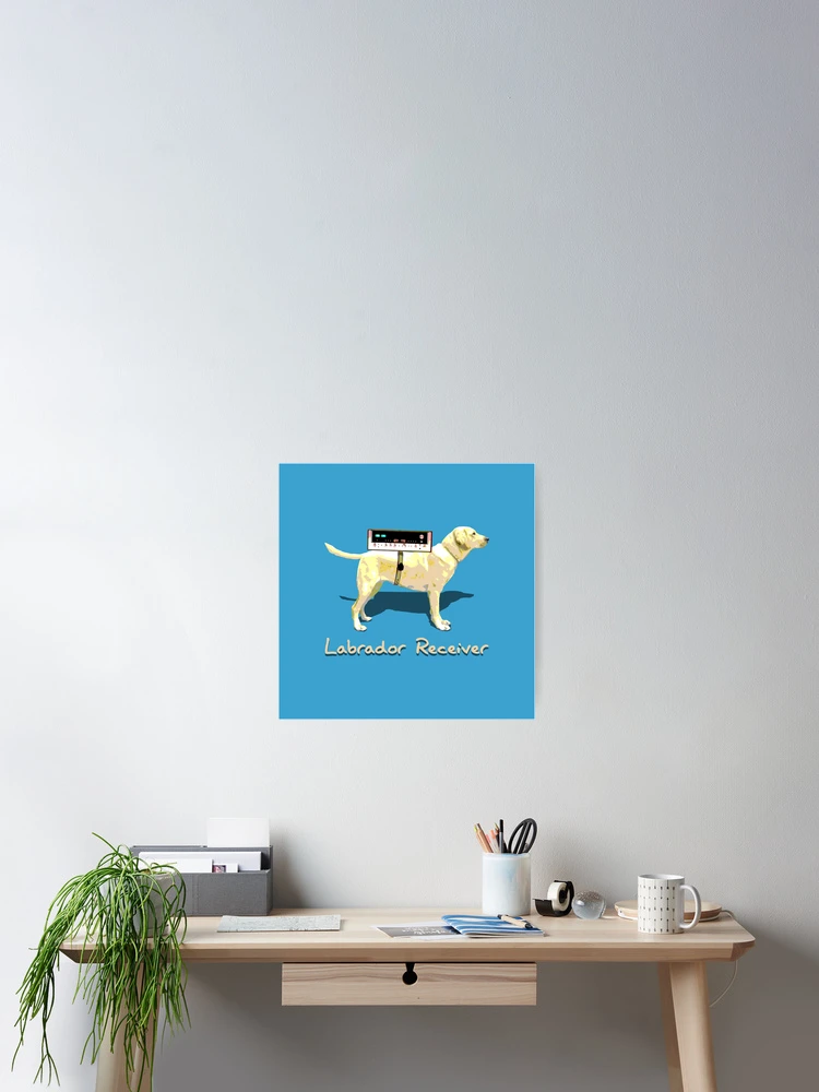 Thumbnail 2 of 3, Poster, Labrador Receiver designed and sold by CCCDesign.