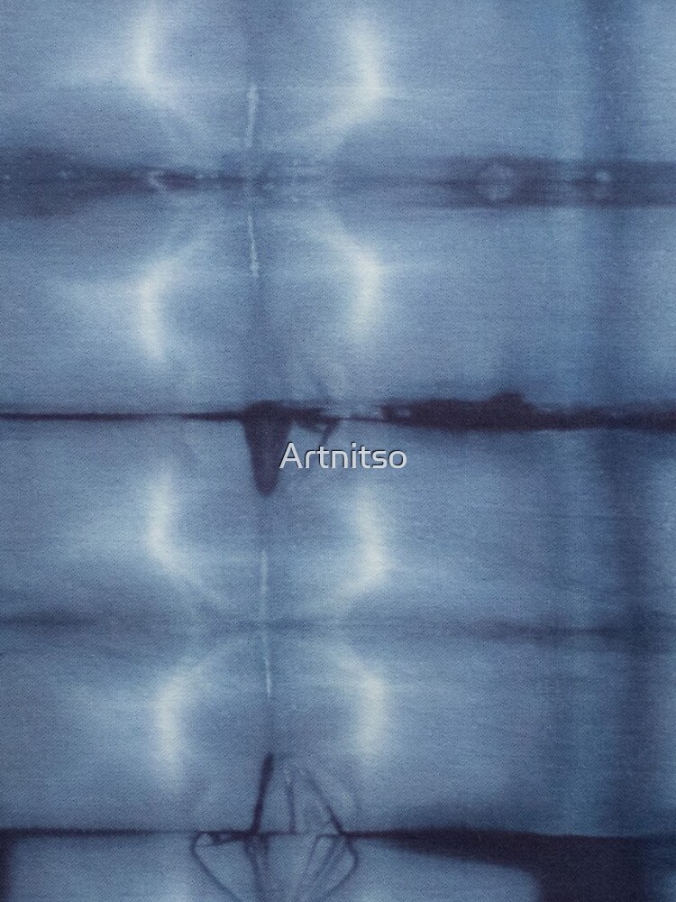 SKU546 Shibori Style - Blue Denim 2 by Artnitso