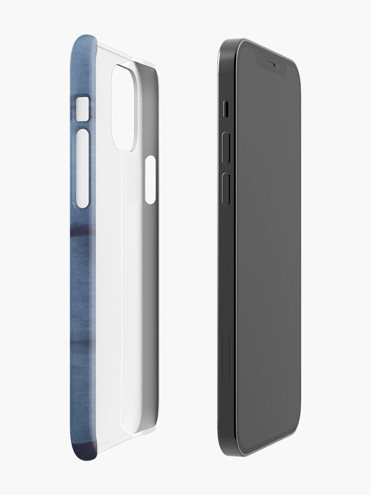 Alternate view of SKU546 Shibori Style - Blue Denim 2 iPhone Case & Cover