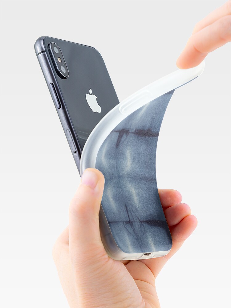 Alternate view of SKU546 Shibori Style - Blue Denim 2 iPhone Case & Cover