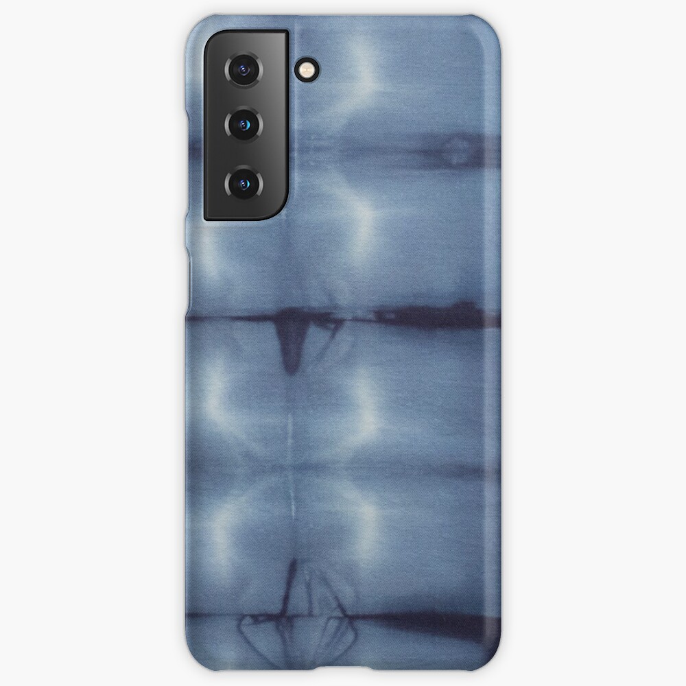 SKU546 Shibori Style - Blue Denim 2 Case & Skin for Samsung Galaxy