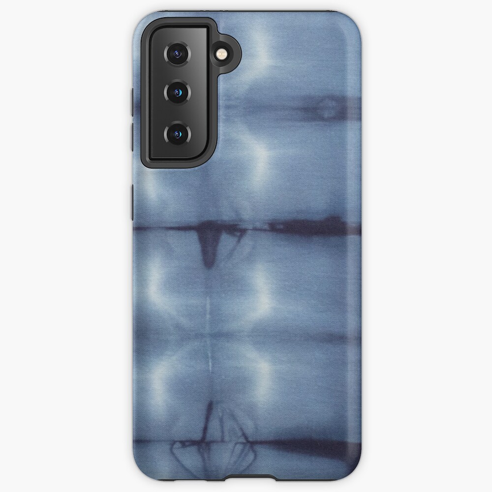 SKU546 Shibori Style - Blue Denim 2 Case & Skin for Samsung Galaxy