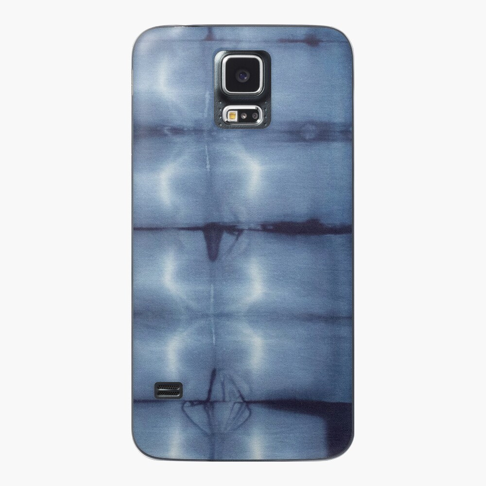 SKU546 Shibori Style - Blue Denim 2 Case & Skin for Samsung Galaxy