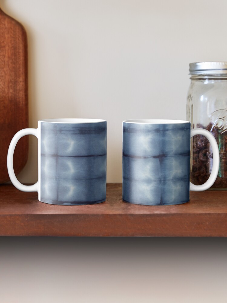 Alternate view of SKU546 Shibori Style - Blue Denim 2 Mug