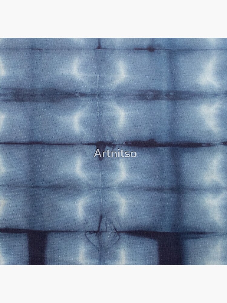 SKU546 Shibori Style - Blue Denim 2 by Artnitso