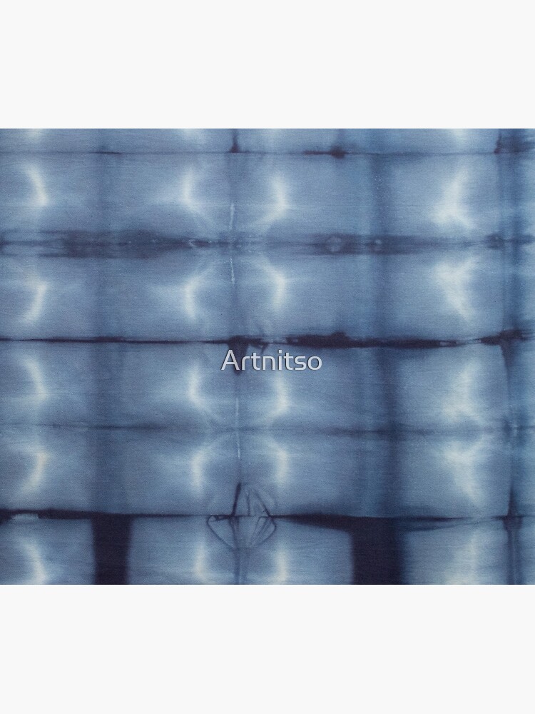 SKU546 Shibori Style - Blue Denim 2 by Artnitso