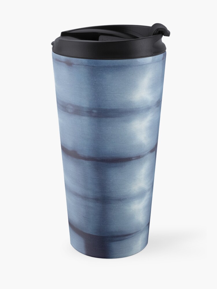Alternate view of SKU546 Shibori Style - Blue Denim 2 Travel Mug