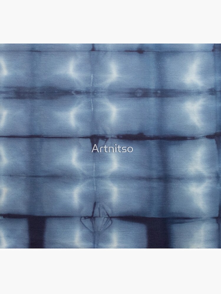 SKU546 Shibori Style - Blue Denim 2 by Artnitso