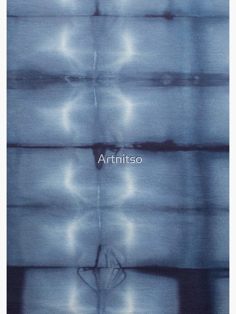 SKU546 Shibori Style - Blue Denim 2 by Artnitso