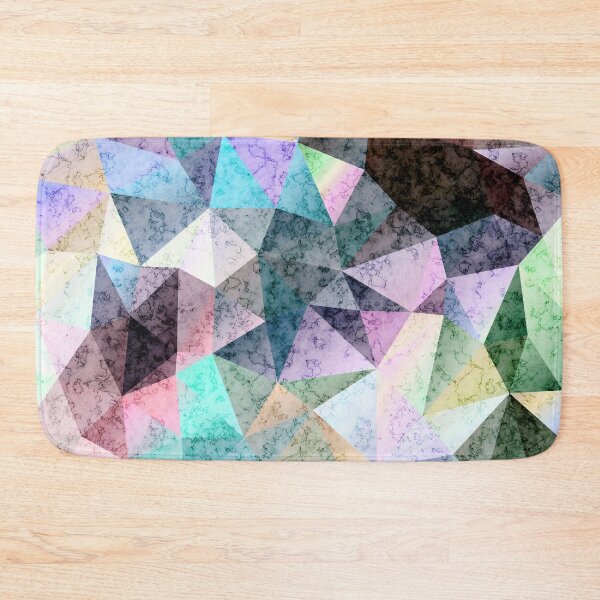 Item preview, Abstract marble polygonal pattern designed and sold by fuzzyfox.