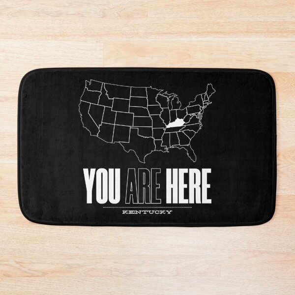 Item preview, You Are Here Kentucky - United States of America Travel Souvenir designed and sold by BlueRockDesigns.