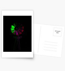 Peace ,Love and a Windmill Postcards