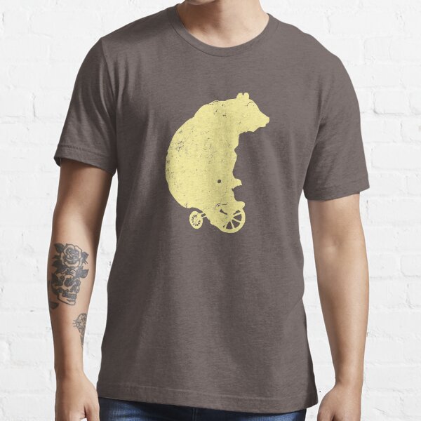 Copy of Bear on Tricycle (Yellow) Essential T-Shirt