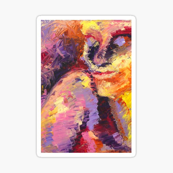 Item preview, Discreet, Abstract Figure Art by Courtney Hatcher designed and sold by cghatcherart.
