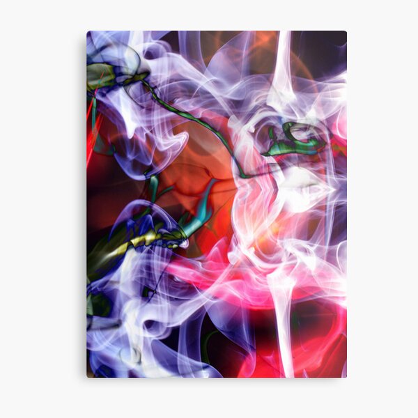 SMOKE DeMENTIA, #3, Edit C - SMOKE ART Metal Print
