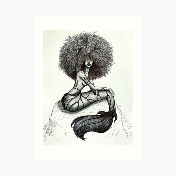 Goddess of the Sea Art Print