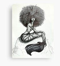 Goddess of the Sea Metal Print