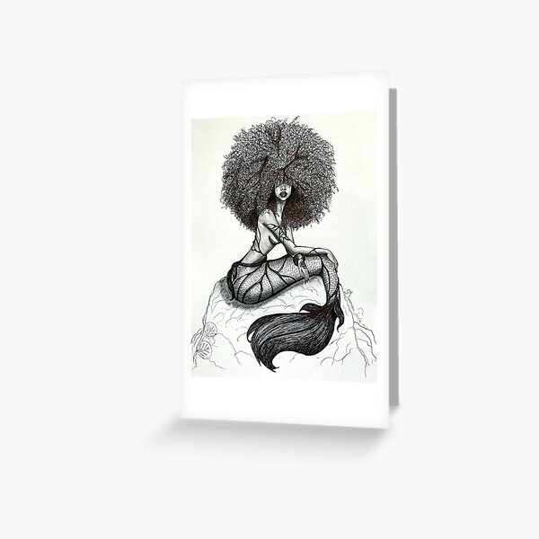 Goddess of the Sea Greeting Card