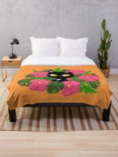 Hawaiian Pepper by Yuuki G Throw Blanket