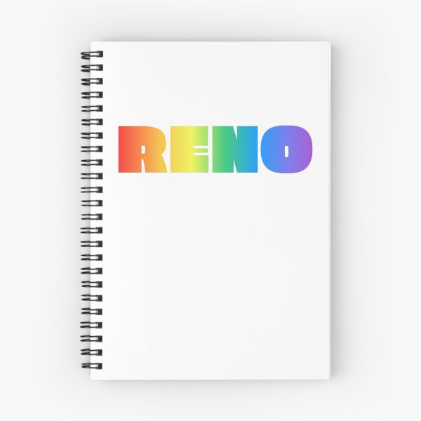 Item preview, Reno Rainbow Pride Text designed and sold by NellexDesign.