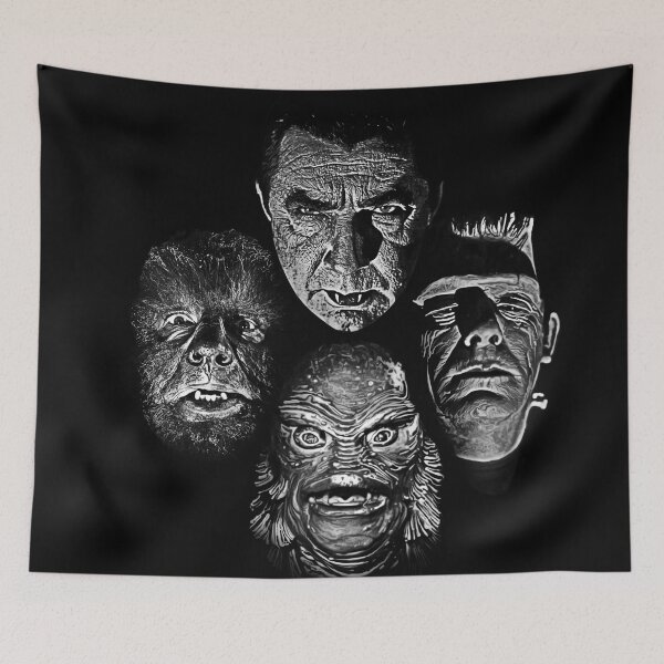 Item preview, Universal Monster Mash designed and sold by 4gottenlore.