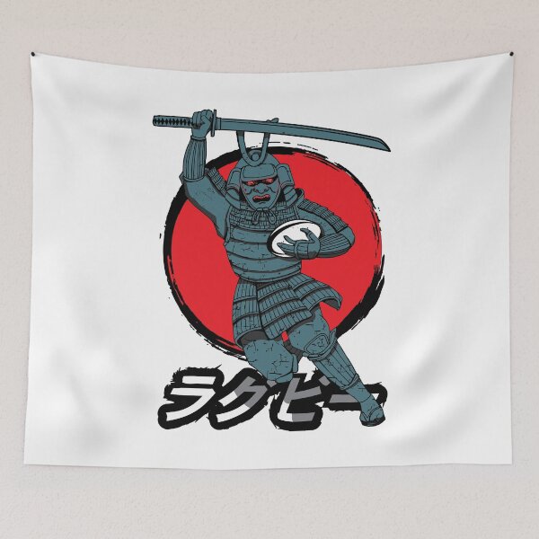 Item preview, Rugby Japan Samurai Rugby Fan Gift designed and sold by oberdoofus.