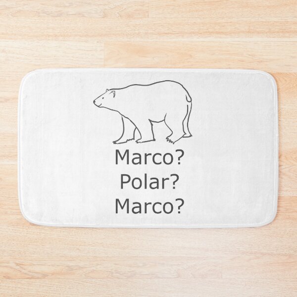 Item preview, Marco Polar Bear White Sea Bear Marco Polo designed and sold by podartist.