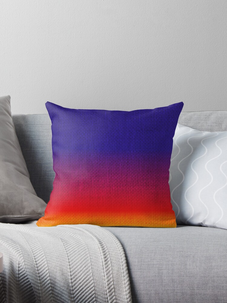 Woven Sunset Pillow