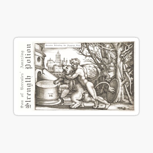 Sons of Hercules Strength Potion Sticker