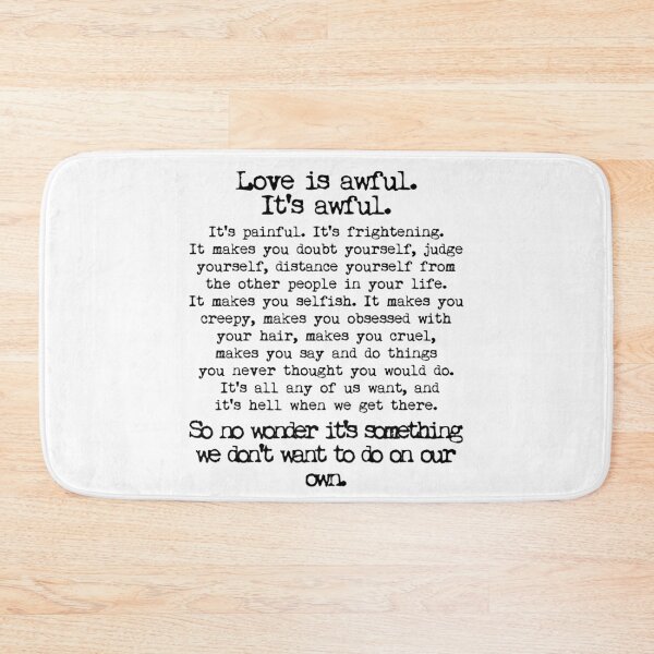 Item preview, Fleabag Love Speech| Hot Priest Wedding| Typewriter Quote designed and sold by Nada18.