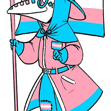 Vorschaubild zum Design Trans Pride Plague Doctor von soodie