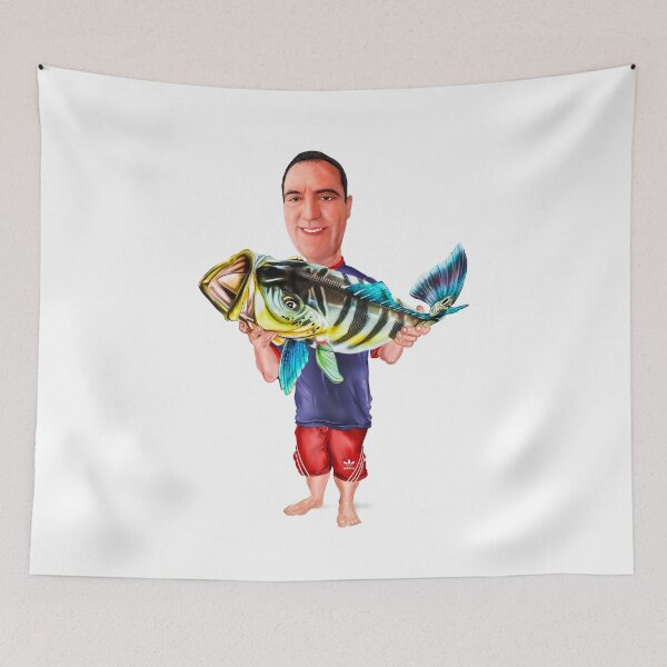Item preview, Man and big Fish designed and sold by Wagner  Tardivo.