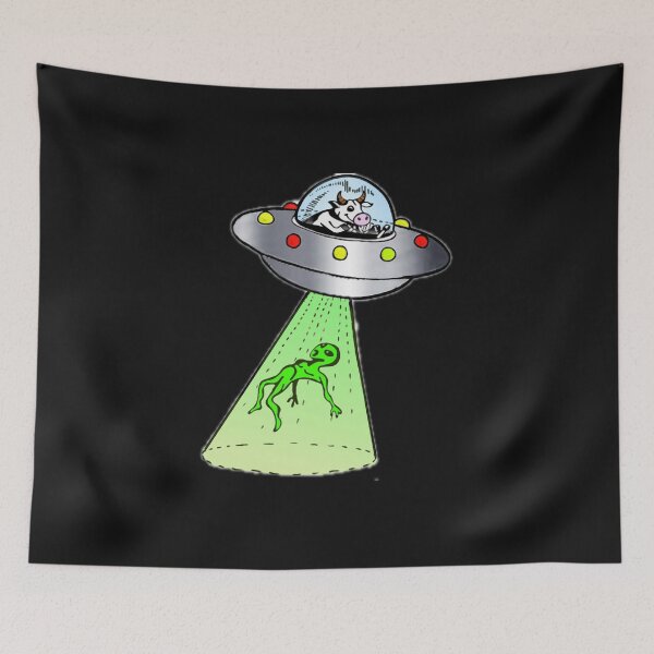 Item preview, Cow Abduction  designed and sold by Shelby Hough.