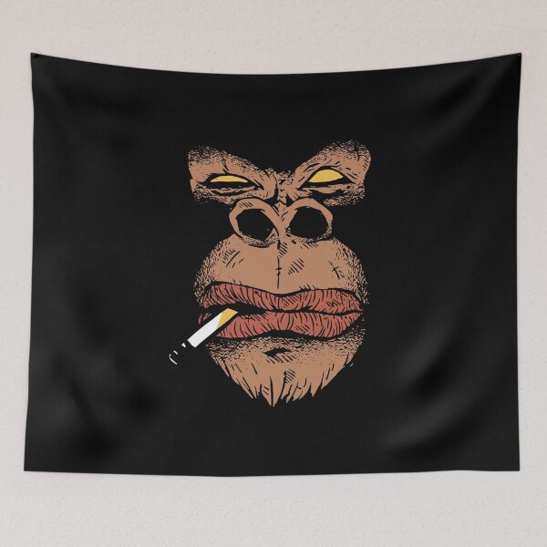 Item preview, Gorilla Smoking designed and sold by Cozmick.