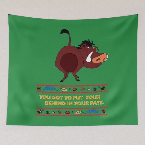 Item preview, Pumbaa's Wisdom designed and sold by Inkj23.