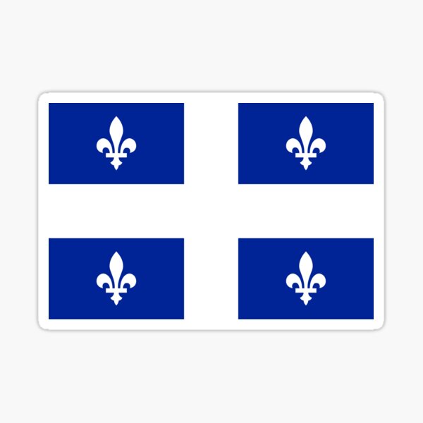 Québec Flag Sticker