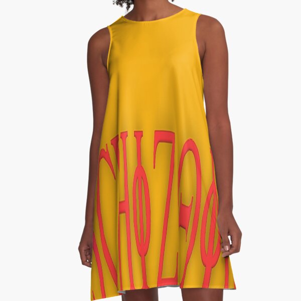 Schizoid A-Line Dress