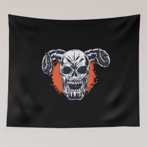 Item preview, Horned Skull designed and sold by Cozmick.