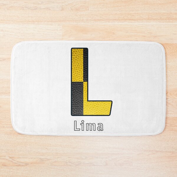 Item preview, Lima - Navy Alphabet - Leather designed and sold by Art-Frankenberg.
