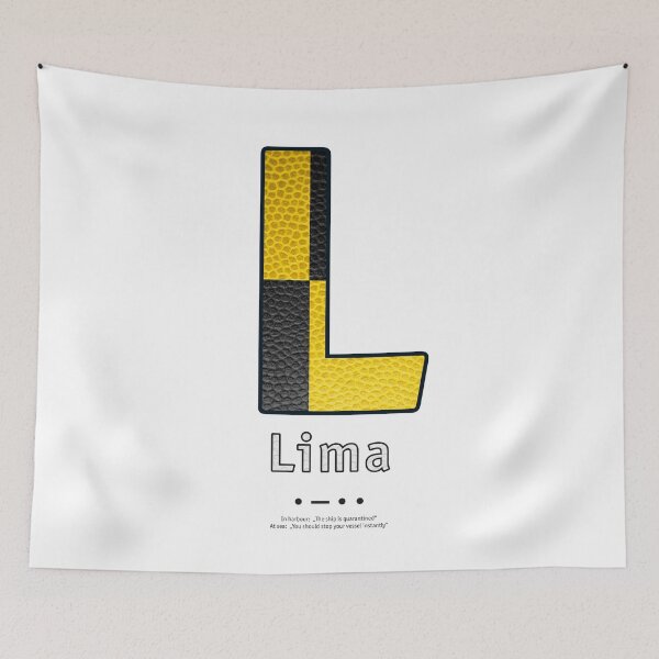 Item preview, Lima - Navy Alphabet - Leather designed and sold by Art-Frankenberg.