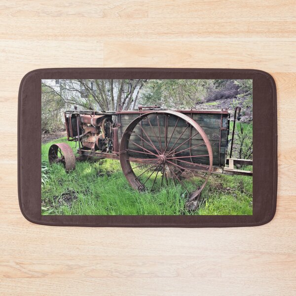 Item preview, Vintage, Rusty Farm/Ranch Wagon designed and sold by Martha Sherman.