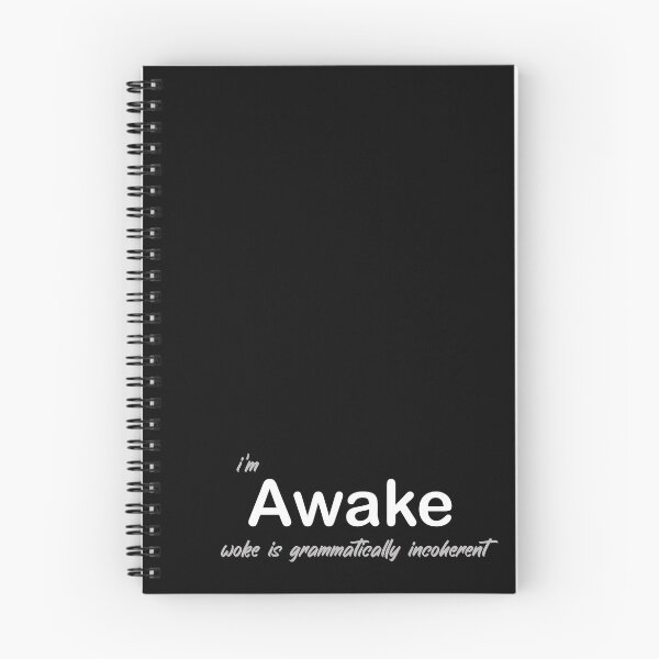 Item preview, Awake not Woke designed and sold by JJFGraphics.