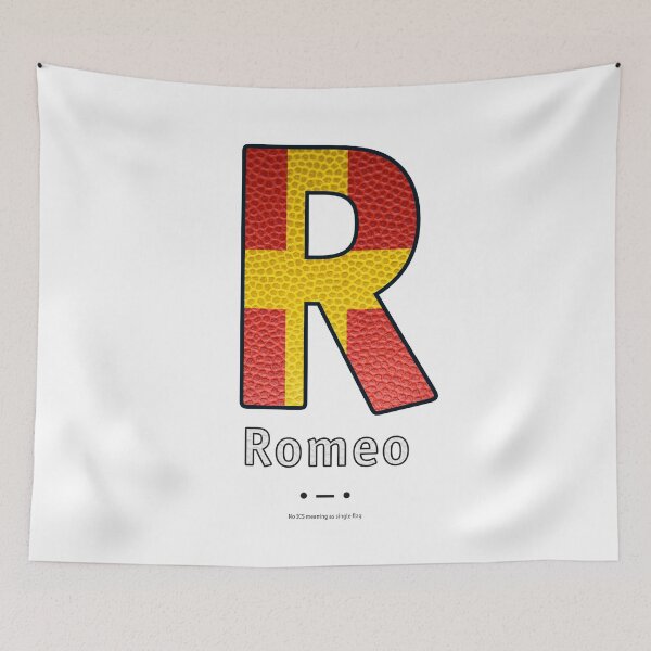 Item preview, Romeo - Navy Alphabet - Leather designed and sold by Art-Frankenberg.
