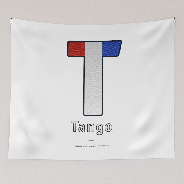 Item preview, Tango - Navy Alphabet - Leather designed and sold by Art-Frankenberg.