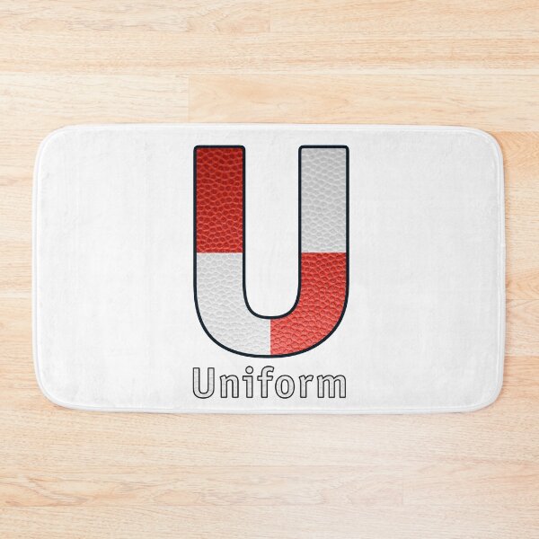 Item preview, Uniform - Navy Alphabet - Leather designed and sold by Art-Frankenberg.
