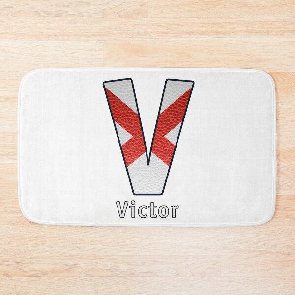 Item preview, Victor - Navy Alphabet - Leather designed and sold by Art-Frankenberg.