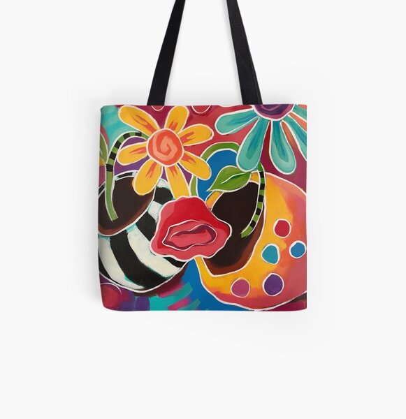 A Good Day All Over Print Tote Bag
